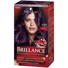 Brillance Крем-краска для волос 888 Тёмная вишня 142.5 ml: Пол Для женщин