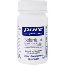 Pure Encapsulations, Selenium (Selenomethionine), 60 Capsules (PE-00238): Тип Селен