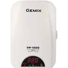 Стабилизатор напряжения Gemix SW-5000: Тип релейный