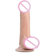Фаллоимитатор LoveToy Sliding-Skin Dual Layer Dong 7" Flesh: Назначение Вагинальные