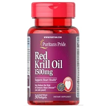 Puritan's Pride Maximum Strength Red Krill Oil 1500 mg (255 mg Active Omega-3)-30 Softgels: Тип Омега 3