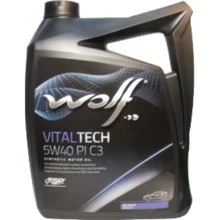 Моторное масло WOLF VITALTECH 5W40 PI C3 4л: Тип Синтетическое