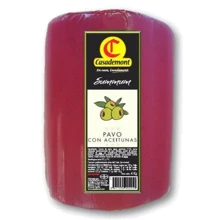 Ветчина вареная из индейки с оливками Casademont (WT2163): Вид мяса индейка