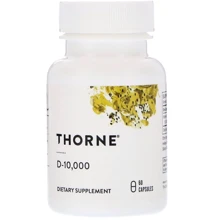 Thorne Research D-10,000 60 Caps Витамин Д-10 000: Тип Витамин D