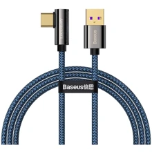 Кабель Baseus USB Cable to USB-C Legend Elbow 66W 1m Blue (CACS000403): Тип USB Cable - USB-C