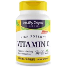 Healthy Origins, Vitamin C, 1.000 mg, 30 Tablets (HOG-15231): Тип Витамин C