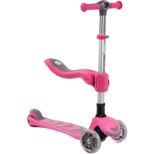 Самокат Best Scooter розовый (Т-05165): Количество колес 3