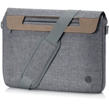 Сумка для ноутбуков HP 14" Renew Briefcase Grey (1A214AA): Тип сумки сумка