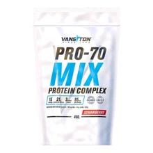 Протеин Vansiton Pro-70 Mix 450 g /15 servings/ Strawberry: Вид Сывороточные