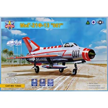 Модель ModelSvit Истребитель МиГ-21Ф-13 "007" операция "Алмаз" (MSVIT72043): Производитель ModelSvit