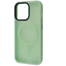 Чехол для iPhone WAVE Matte Insane Case with MagSafe Mint for iPhone 13 Pro: Цвет зеленый