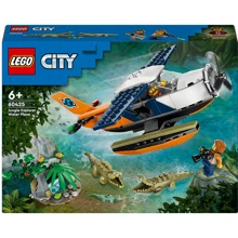 Конструктор LEGO City Водный самолет для исследования джунглей (60425): Серия City