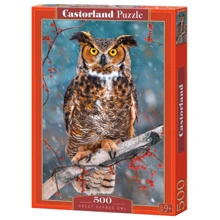 Пазл Castorland 500 тварини Велика рогата сова (0505-52387): Виробник CASTORLAND