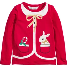 Лонгслив H&M 4983766 122-128 см красный: Тип Лонгсливы