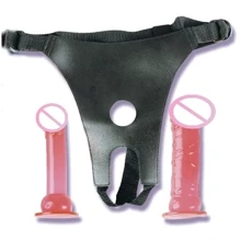 Страпон Crotchless Harness, 16x3 см: Для кого Для женщин