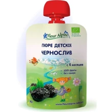Пюре FLEUR ALPINE Чернослив, 90 мл (5024688001031): Вид Фруктовое