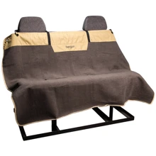Накидка для перевозки Bergan Microfiber Auto Bench Seat Protector собак на задних сидениях автомобиля, бежевый: Производитель Bergan