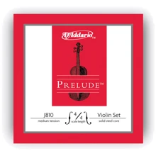 Струны D`ADDARIO J810 4/4M Prelude 4/4M: Назначение Для скрипки