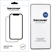 BeCover Tempered Glass 10D Black для Motorola Moto G04/E14 (711895): Сумісність Motorola Moto G04 / E14