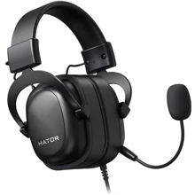 Навушники Hator Hypergang PC Edition Black (HTA-805): Тип конструкції накладные