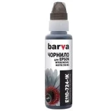 Чернила Barva EPSON M1100/M3170 (110 Bk) BLACK Pigm. 100 мл OneKey (E110-724-1K): Цвет Black