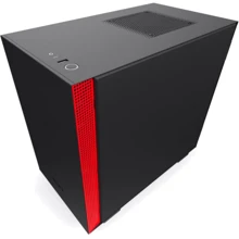 Корпус NZXT H210 Matte Black/Red (CA-H210B-BR): Форм-фактор материнской платы Mini-ITX