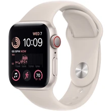 Apple Watch SE 2 40mm GPS+LTE Starlight Aluminum Case with Starlight Sport Band Approved Витринный образец: Производитель Apple