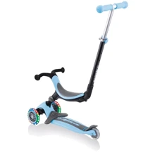 Самокат Globber Go Up Foldable Plus Lights Pastel Blue (пастельно-синій): Кількість коліс 3