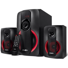 Акустична система SVEN MS-304 Black: Формат акустики 2.1
