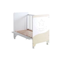 Ліжечко дитяче Micuna Cosmic White Nordic 120х60 см біле (COSMIC WHITE/NORDIC): Тип класична