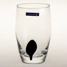Набір склянок Luminarc Drip Black E5233 (4 пр.) (350 мл): undefined undefined