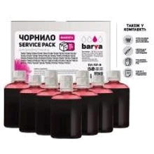 Чорнило Barva Epson Universal №1 Magenta 10x100мл ServicePack (EU1-1SP-M): Колір Magenta