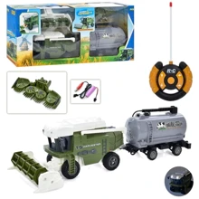 Комбайн LimoToy р/в, акум., USB, гумові колеса, причіп (M 4950): Форма Комбайн