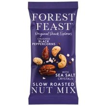 Смесь жареных орехов Forest Feast с морской солью и черным перцем 40 г (5022374054583): Вес нетто 40 г