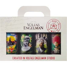 Подарочный набор пива Volfas Engelman в ассортименте 4х0.5 л (4770301235789): Объем, л 2