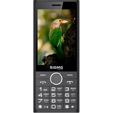 Мобильный телефон Sigma mobile X-style 353 TREND Black (UA UCRF): Дисплей 3.5" LCD (480х320)