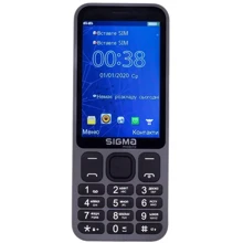 Мобильный телефон Sigma mobile X-style 351 LIDER Grey (UA UCRF): Дисплей 3.5 TFT (320х480)