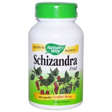 Nature's Way Schizandra Fruit 580 mg 100 Caps Китайский лимонник: Форма выпуска Капсулы