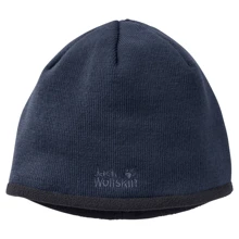 Шапка Jack Wolfskin Stormlock Logo Knit Cap M темно-синяя (1910371_1010): Производитель Jack Wolfskin