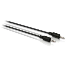 Кабель Philips Audio Cable AUX 3.5mm Jack 1.5m Black (SWA2529W/10): Тип Mini-jack 3.5mm M - Mini-jack 3.5mm M