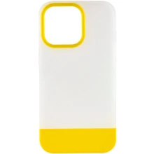 Чехол для iPhone Mobile Case TPU+PC Bichromatic Matte / Yellow for iPhone 13 Pro: Цвет желтый