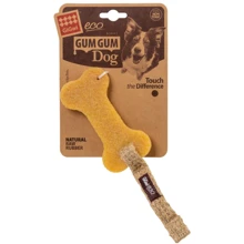 Игрушка для собак GiGwi Gum Gum Резиновая кость малая экорезина текстиль 24 см (2302): Производитель GiGwi