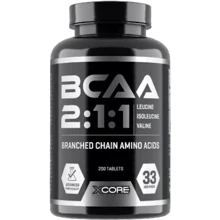 Аминокислота для спорта Prozis Xcore BCAA 2:1:1 Vegan 200 tabs: Вкус Без вкуса