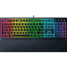Клавиатура Razer Ornata V3 RGB Mecha-Membrane Switch USB RU Black (RZ03-04460800-R3R1): Подключение проводное