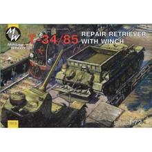 Модель Military Wheels Советский ремонтный тягач с лебедкой на базе танка T-34-85 (MW7212): Производитель Military Wheels