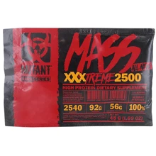 Гейнер Mutant Mass Extreme 2500 48 g /sample/ Chocolate: Пол Унисекс