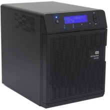Сетевой накопитель (NAS) Western Digital Sentinel DX4000 12TB (WDBLGT0120KBK-EESN): Слоты для дисков 4 x 3,5" SATA I/II