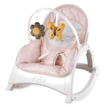 Шезлонг-Качели Lorelli ALEX WITH TABLE (beige bear party): Тип шезлонги