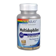Solaray Multidophilus 12, 20 Billion CFU, 100 Coated Vegcaps (SOR-49300): Тип Пробиотики