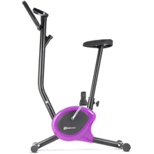 Велотренажер Hop-Sport HS-010H Rio фиолетовый: Тип нагрузки Механическая